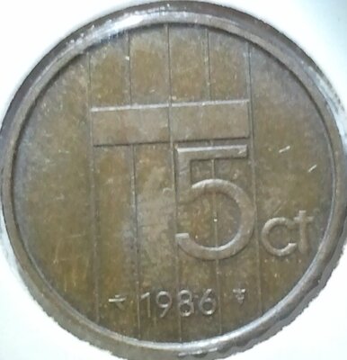 Beatrix 5 Cent 1986, FDC