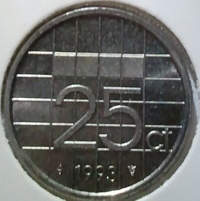 25 Cent 1993, UNC