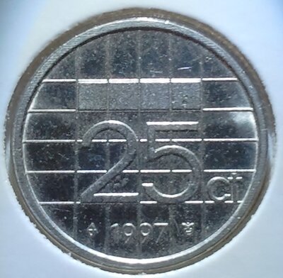 25 Cent 1997, UNC