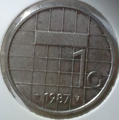1 Gulden 1987, UNC