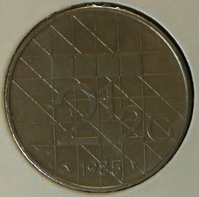 2½ Gulden 1985, UNC,