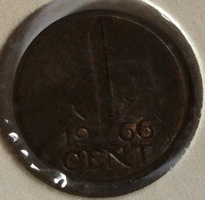 1 Cent 1966b, UNC