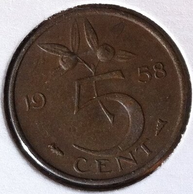 5 Cent 1958, UNC