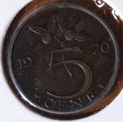 5 Cent 1970b, UNC