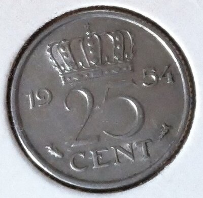 25 Cent 1954, UNC