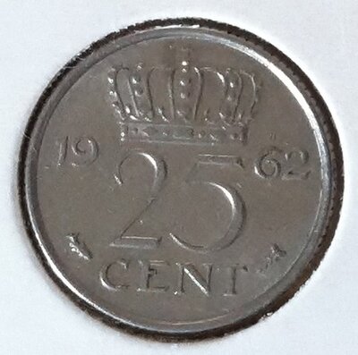 25 Cent 1962, UNC