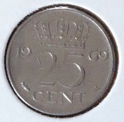 25 Cent 1969, Vis, UNC