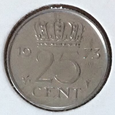 25 Cent 1973, UNC