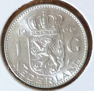 1 Gulden 1966, UNC