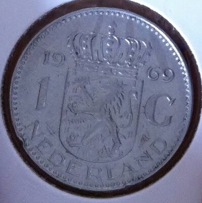 1 Gulden 1969, Vis, UNC