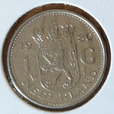 1 Gulden 1980, UNC