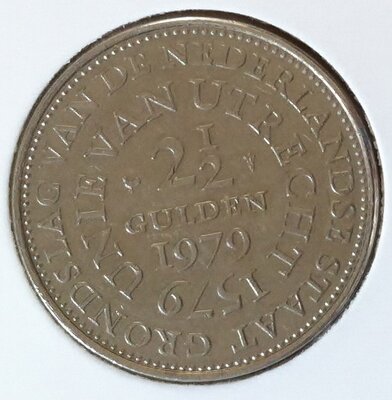 2½ Gulden 1979, UNC
