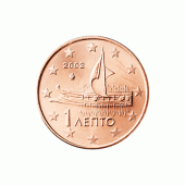 Griekenland 1 Cent Jaartal te selecteren