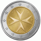 Malta 2 Euro Jaartal te selecteren