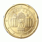 Oostenrijk 20 cent Jaartal selecteren