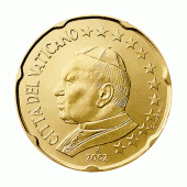 Vaticaanstad 20 cent Paus Johannes Paulus II Jaartal selecteren