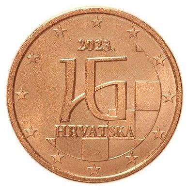 Kroatië 1 Cent Jaartal te selecteren