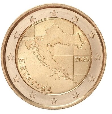 Kroatië 2 Euro Jaartal te selecteren