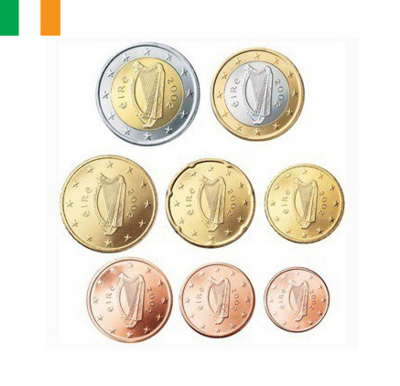Ierland UNC-Set 2018, 8 munten