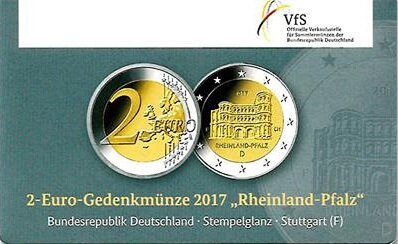 Duitsland 2 Euro 2017 