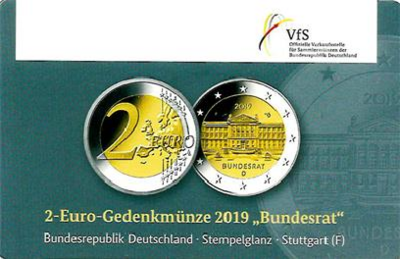 Duitsland 2 Euro 2019 