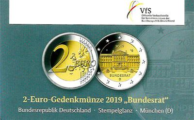 Duitsland 2 Euro 2019 
