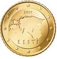 Estland 50 Cent Jaartal te selecteren