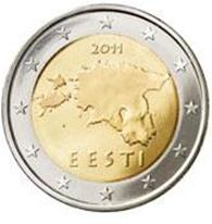Estland 2 Euro Jaartal te selecteren