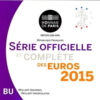 Frankrijk BU-set 2015
