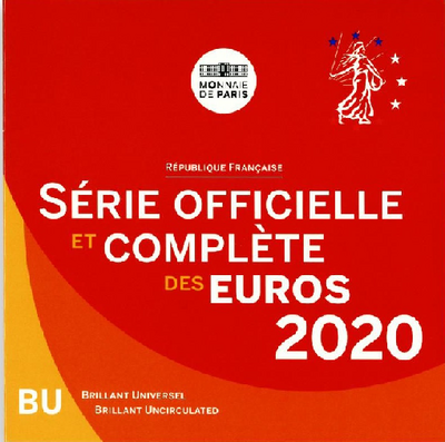 Frankrijk BU-set 2020