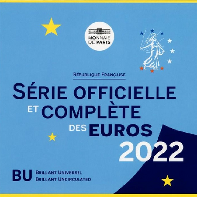 Frankrijk BU-set 2022