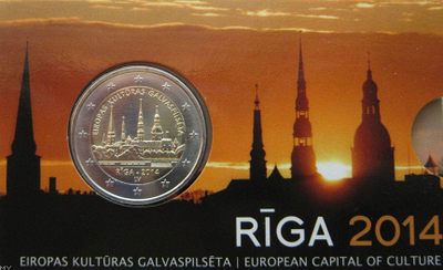 Letland 2 euro 2014 