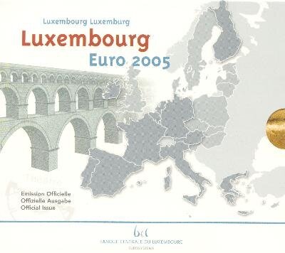 Luxemburg BU-Set 2005 met bijzondere 2 euromunt 