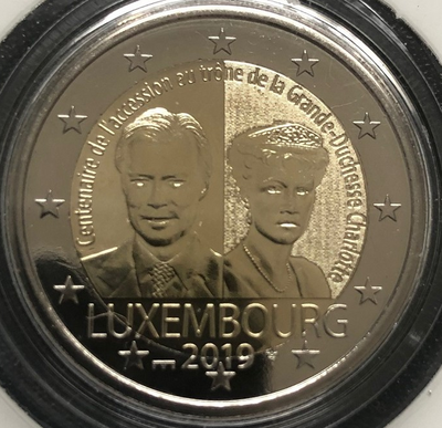 Luxemburg 2 Euro 2019 