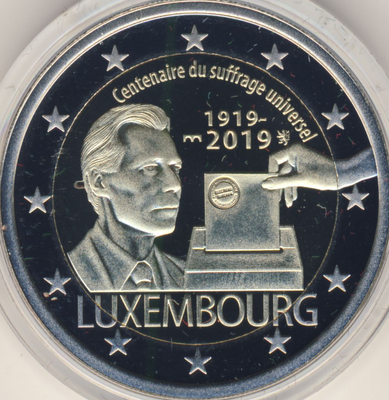 Luxemburg 2 Euro 2019 