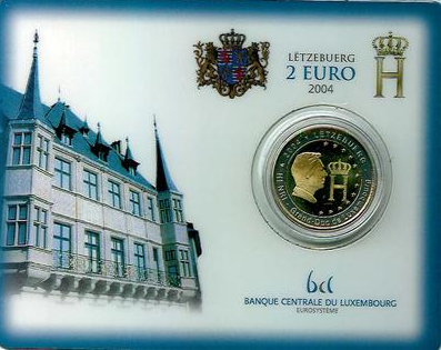 Luxemburg 2 Euro 2004 