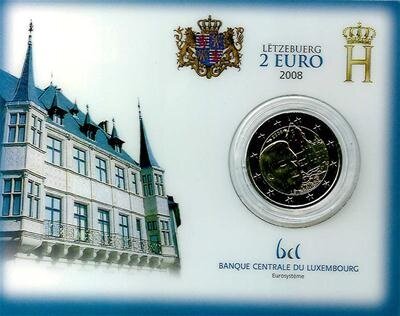 Luxemburg 2 Euro 2008 