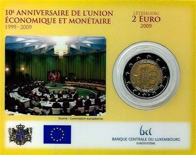 Luxemburg 2 Euro 2009 