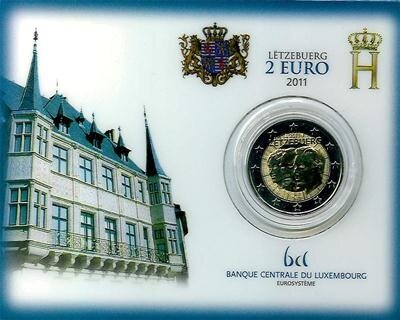 Luxemburg 2 Euro 2011 