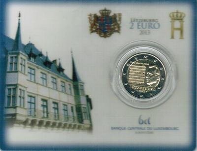 Luxemburg 2 Euro 2013 