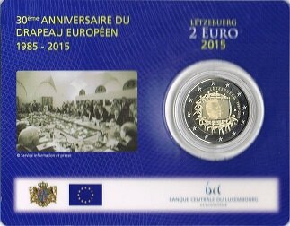 Luxemburg 2 Euro 2015 