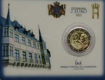 Luxemburg 2 Euro 2021 