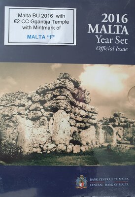 Malta BU-Set 2016 bijzondere 2 euromunt 