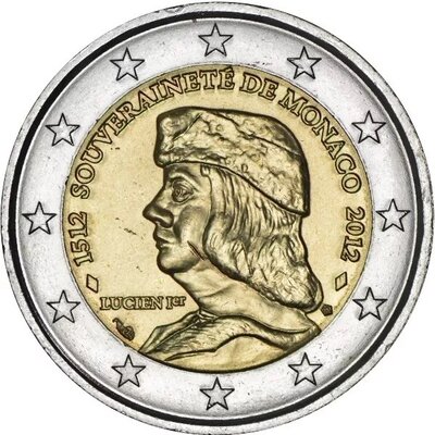 Monaco 2 euro 2012 