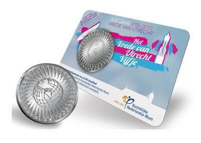 Nederland 5 Euro 2013 Coincard BU 