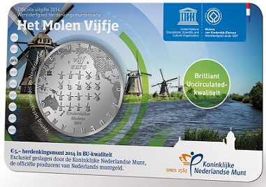 Nederland 5 euro 2014 