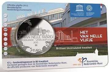 Nederland 5 euro 2015 