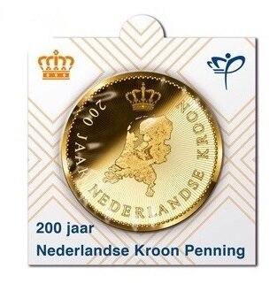 Nederland penning in munthouder 2016 