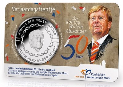 Nederland 10 euro 2017 
