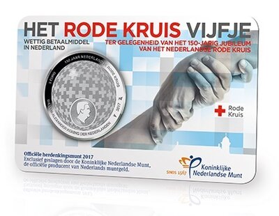 Nederland 5 euro 2017 